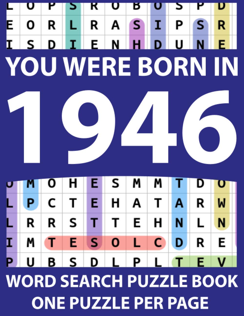 You Were Born In 1946: Word Search Book: Brain Game for Adults and Seniors With Solutions baixar o livro de graça