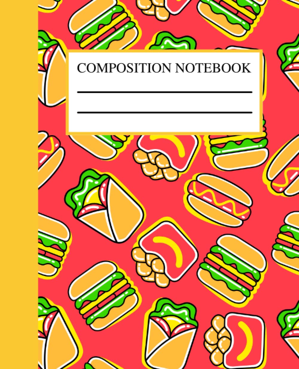 Fast Food, Cute Burger Composition Notebook: Primary Composition Notebook Wide Ruled | Composition Notebook for Schools, Kids, Boys, Teens, Students |... Composition Notebook | 100 pages, 7.5x9.25 baixar livro de graça
