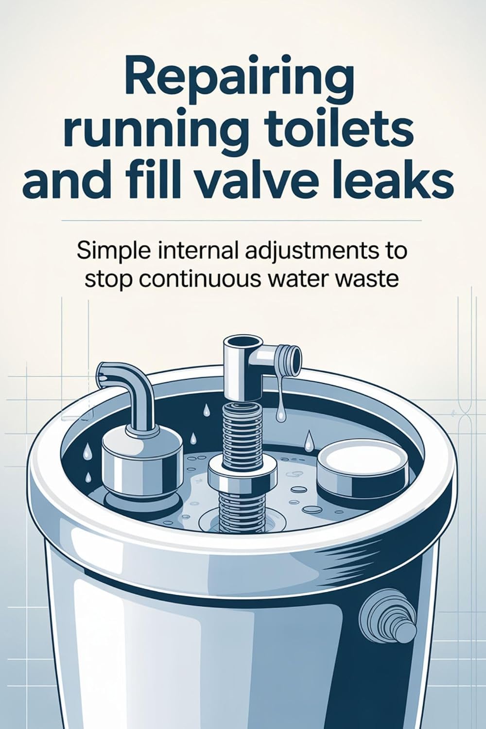 Repairing Running Toilets and Fill Valve Leaks: Simple Internal Adjustments to Stop Continuous Water Waste (English Edition) baixar livro de graça