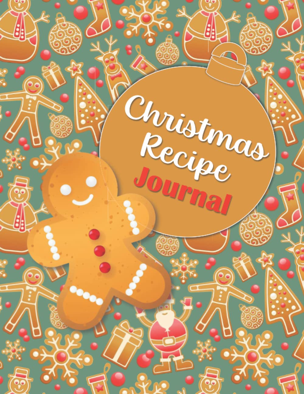 Christmas Recipe Journal: Large softcover keepsake blank recipe notebook for your own recipes. Includes table of contents, measurement conversions, and lots of space for 89 recipes baixar livro de graça