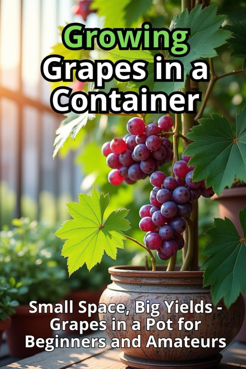 ler totalmente Growing Grapes in a Container: Step-by-step guide to growing grapes in a container for beginners and amateurs. Small space, big harvest.