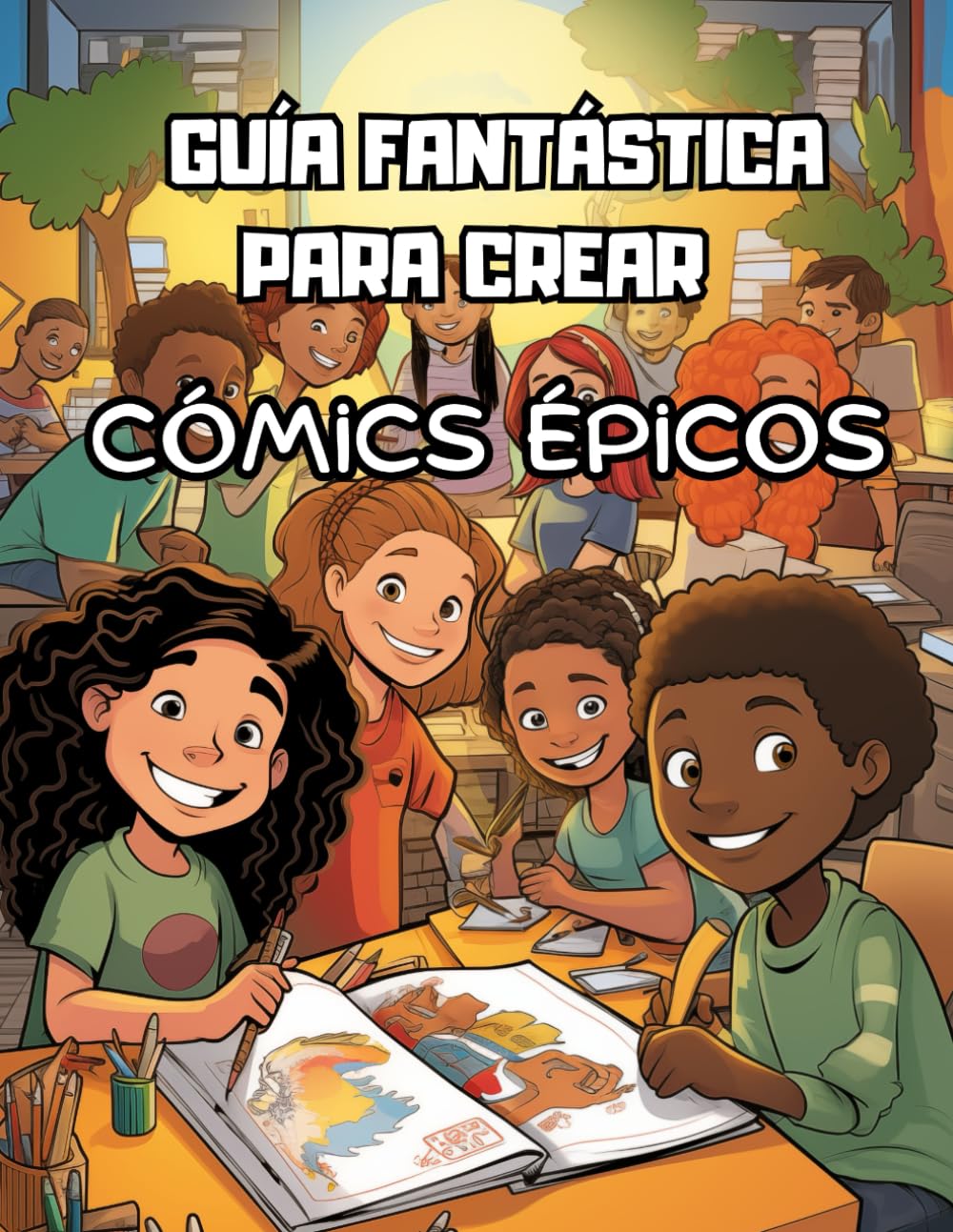 ler totalmente Guía fantástica para crear Cómics Épicos: ¡Aprende todo sobre los cómics y crea tus propias historietas! (Spanish Edition)