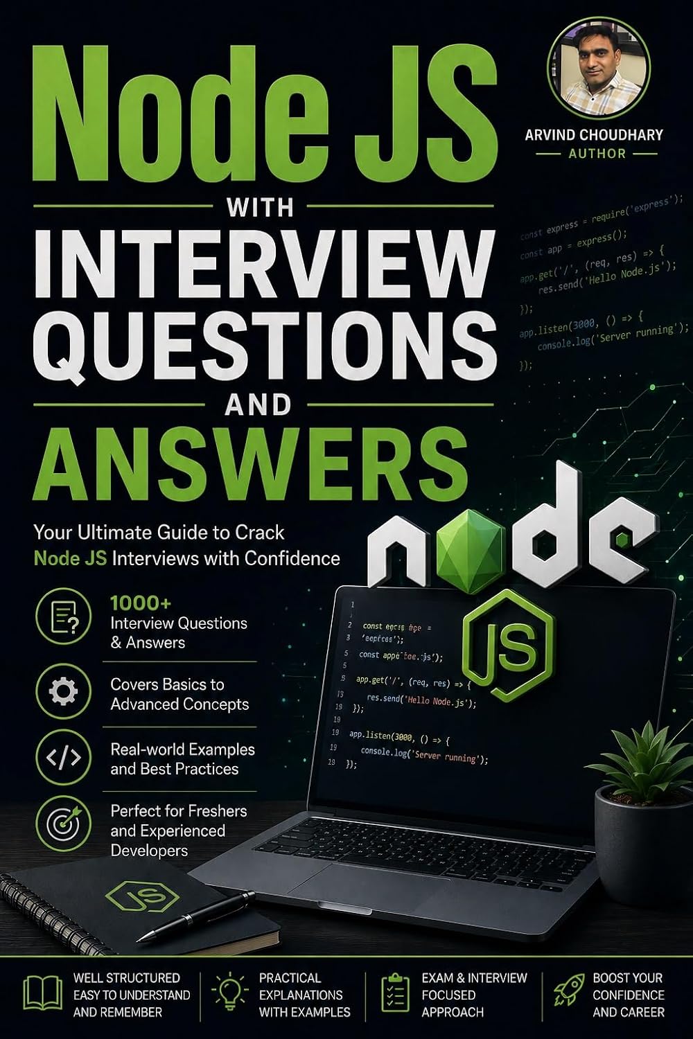 Node JS with Interview Questions and Answers with Programming: A Complete Guide to Programming, Coding, Interview Questions and Answers with Practical Examples (English Edition) baixar o livro de graça