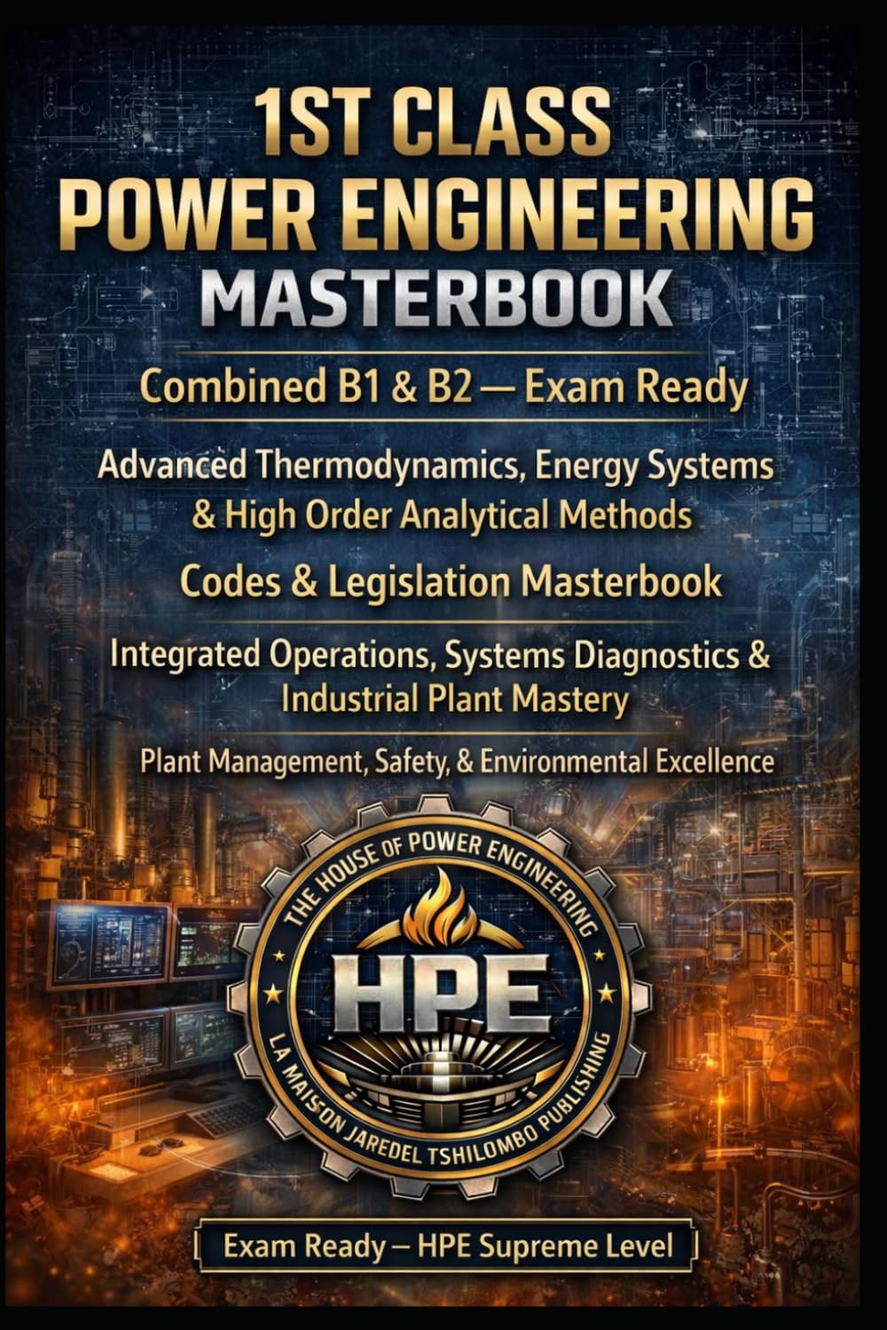 capítulo por capítulo baixar 1ST CLASS POWER ENGINEERING — Combined B1 & B2 — Exam Ready — Advanced Thermodynamics, Energy Systems & High Order Analytical Methods — Codes & Legislation Masterbook: Exam Ready — HPE Supreme Level