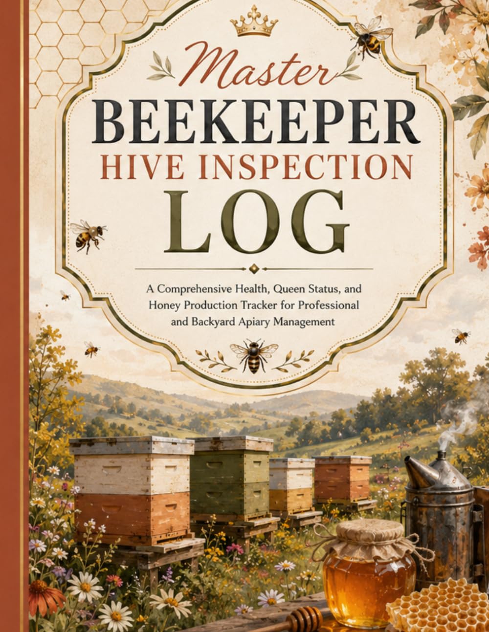 Master Beekeeper Hive Inspection Log: A Comprehensive Health, Queen Status, and Honey Production Tracker for Professional and Backyard Apiary Management baixar o livro de graça