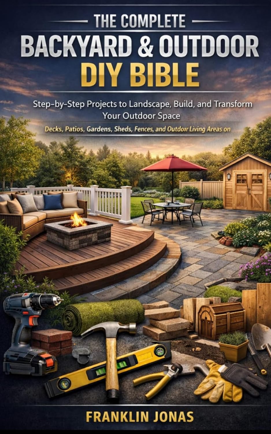 THE COMPLETE BACKYARD & OUTDOOR DIY BIBLE: Step-by-Step Projects to Landscape, Build, and Transform Your Outdoor Space Decks, Patios, Gardens, Sheds, Fences, and Outdoor Living Areas on Any Budget baixar livro de graça