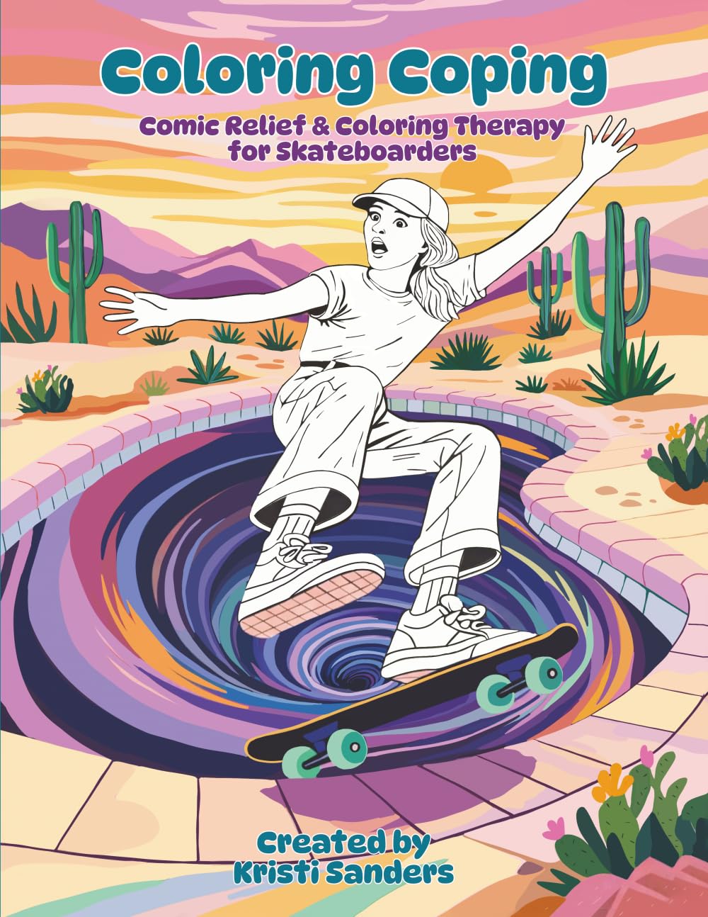 capítulo por capítulo baixar Coloring Coping: Comic Relief & Coloring Therapy for Skateboarders