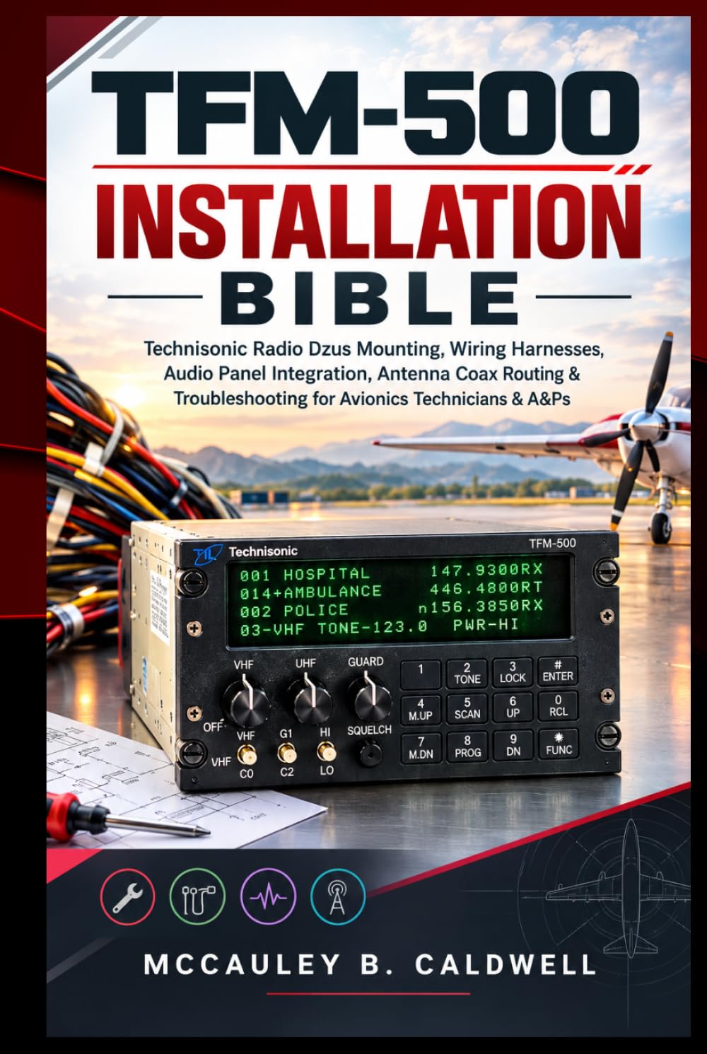 TFM-500 Installation Bible: Technisonic Radio Dzus Mounting, Wiring Harnesses, Audio Panel Integration, Antenna Coax Routing & Troubleshooting for Avionics Technicians & A&Ps baixar o livro de graça