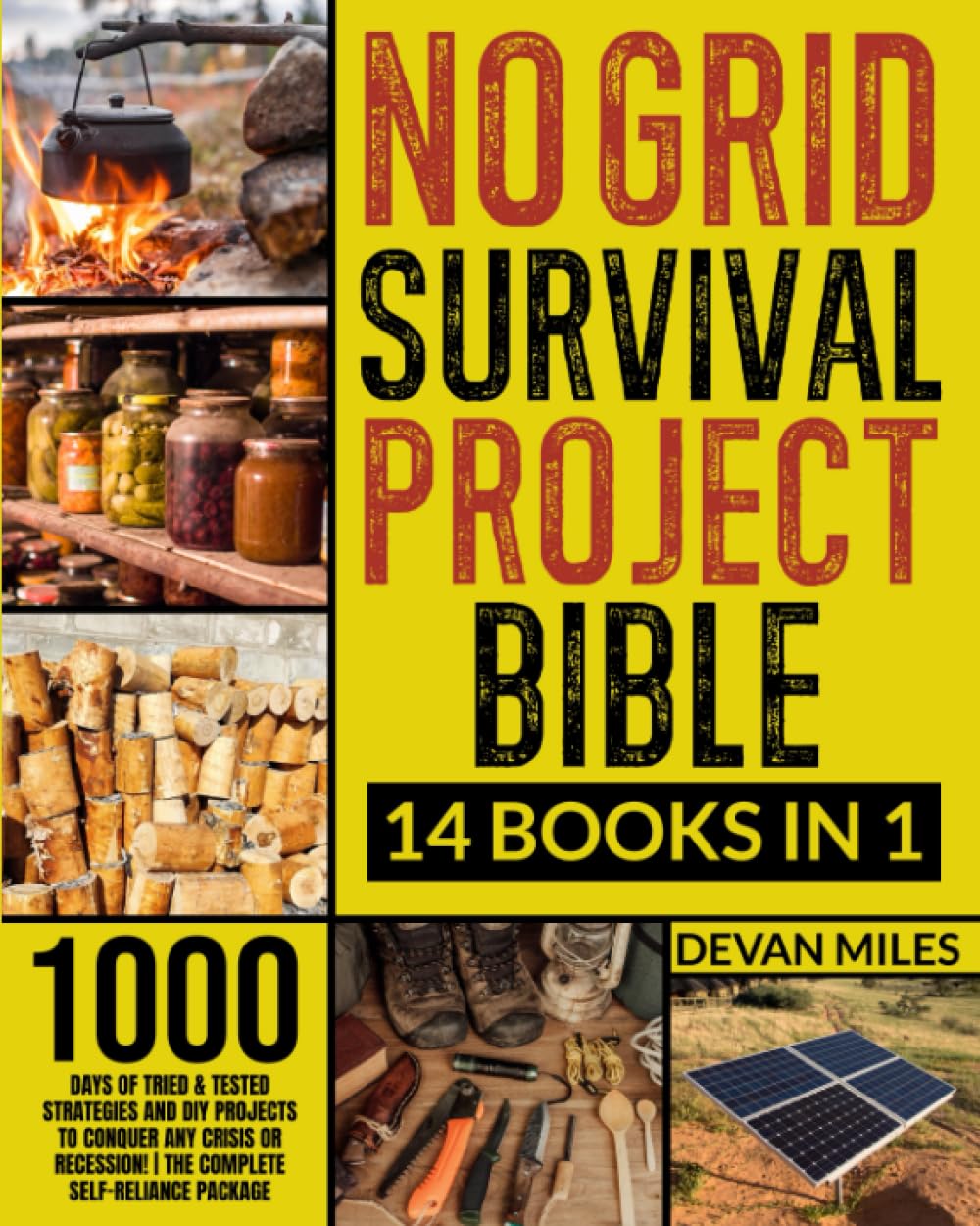 No Grid Survival Projects Bible: [14 in 1] 1000 Days of Tried & Tested Strategies and DIY Projects to Conquer Any Crisis or Recession! | The Complete Self-Reliance Package baixar o livro de graça