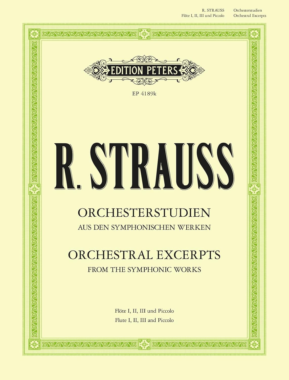 ler totalmente Orchestral Studies for Flute