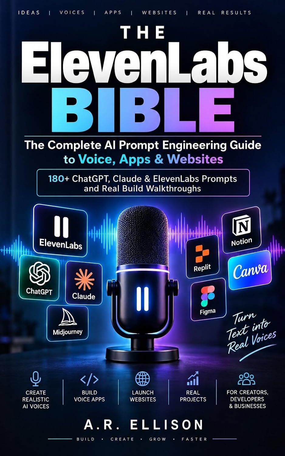 The ElevenLabs Bible: The Complete AI Prompt Engineering Guide to Voice, Apps & Websites — 180+ ChatGPT, Claude & ElevenLabs Prompts and Real Build Walkthroughs... AI Mastery Bibles) (English Edition) baixar o livro de graça