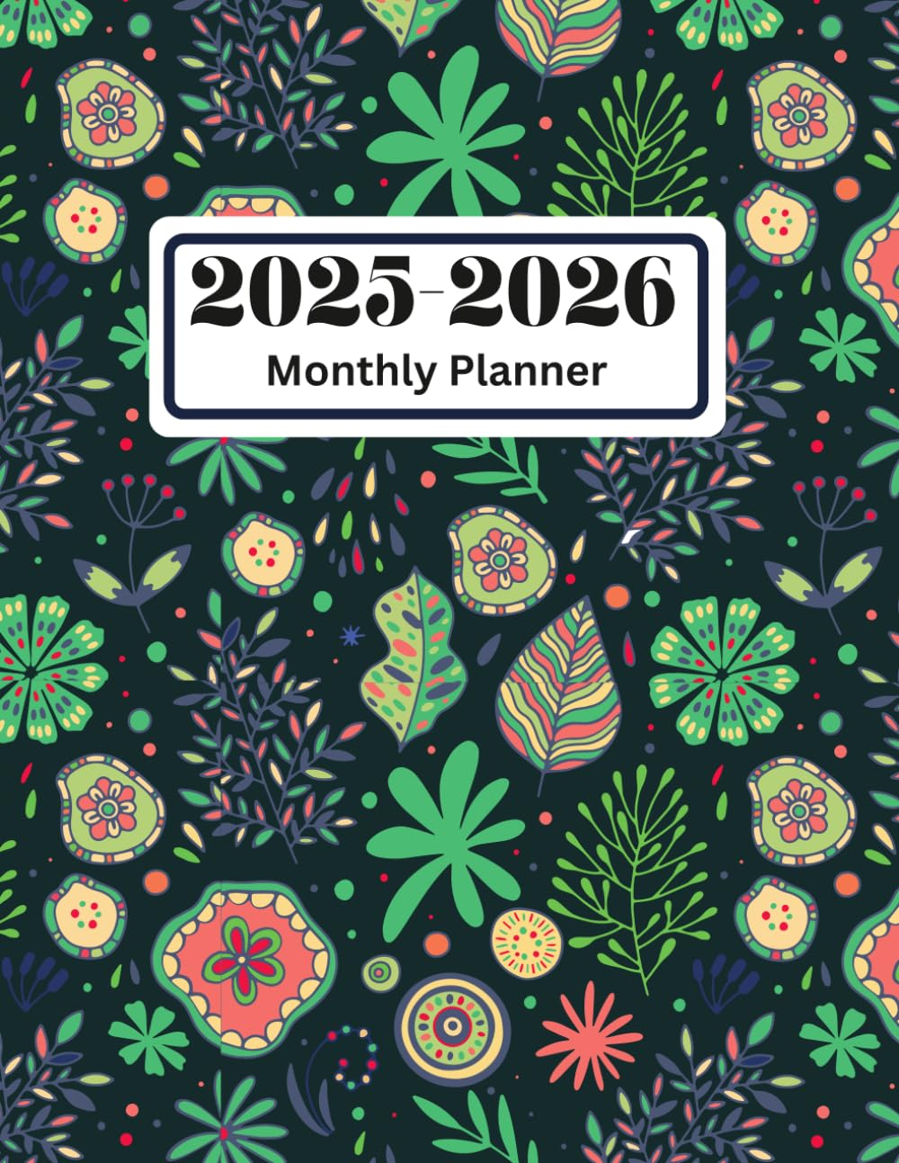 ler totalmente 2025-2026 Monthly Planner: 24 Months Schedule Organizer and Appointment Book with Holidays & Inspirational Quotes / Two Year Calendar from January 2025 to December 2026