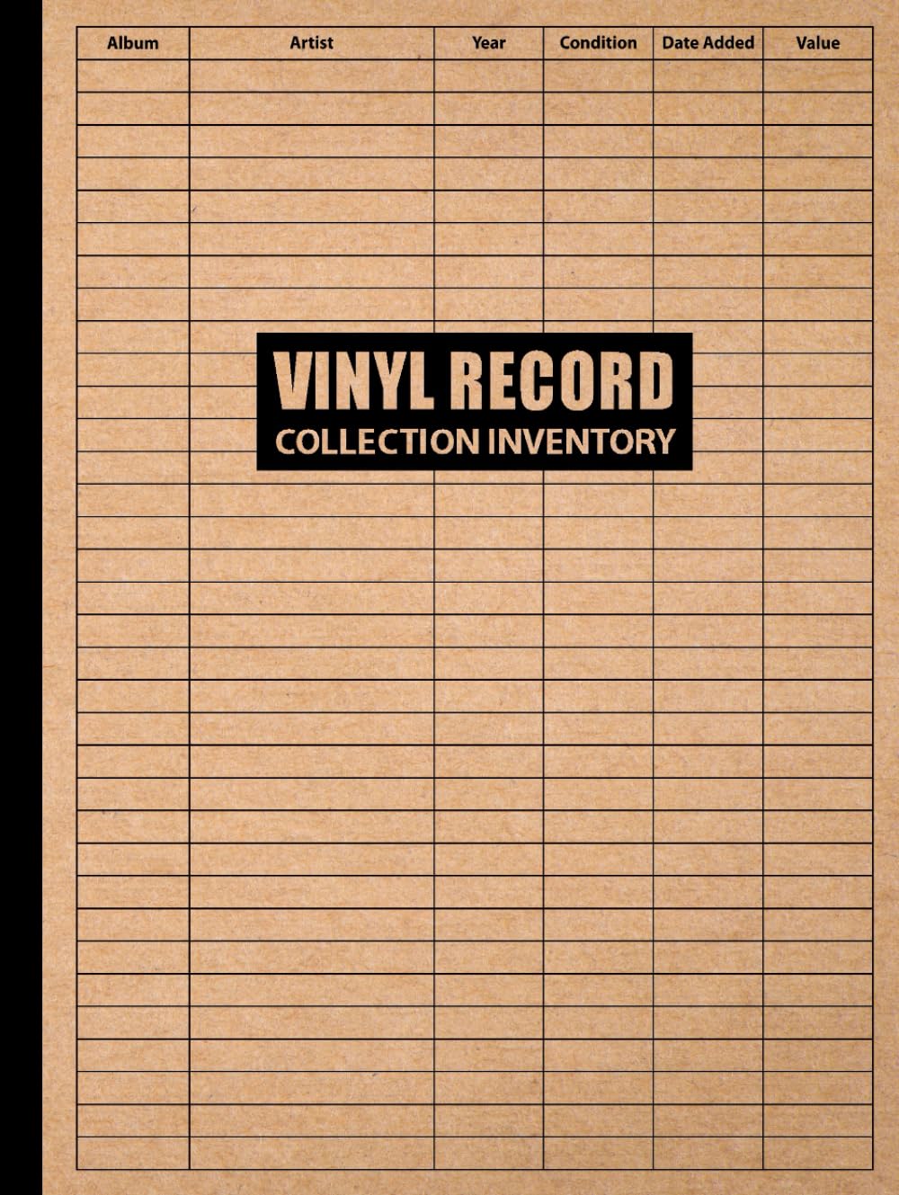Vinyl Record Collection Inventory: Inventory Book Ideal for Music Albums Collectors. baixar o livro de graça
