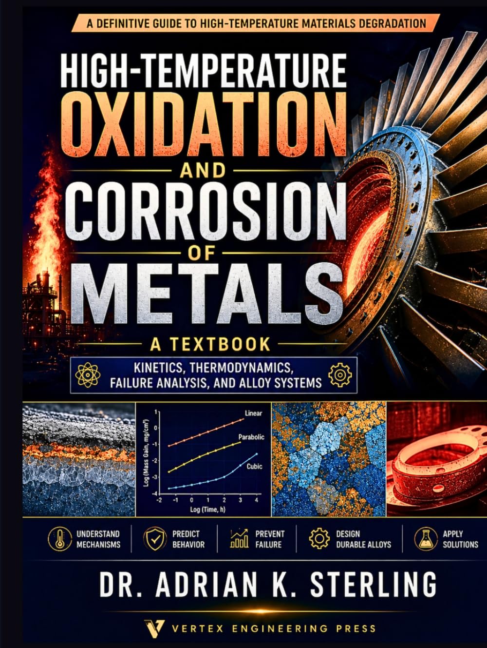 High-Temperature Oxidation and Corrosion of Metals: A Textbook: Kinetics, Thermodynamics, Failure Analysis, and Alloy Systems baixar o livro de graça