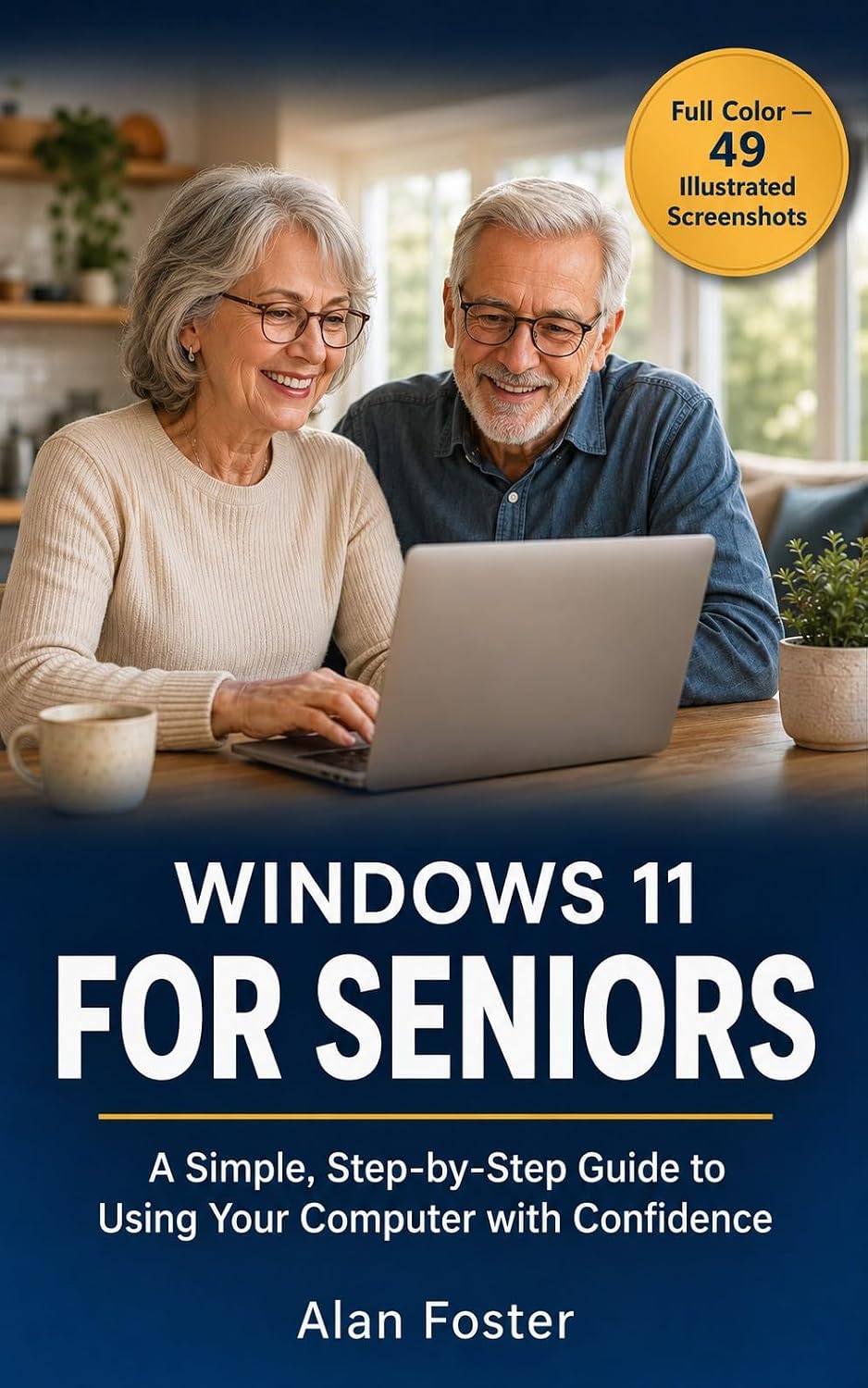 ler totalmente Windows 11 for Seniors: A Simple, Step-by-Step Guide to Using Your Computer with Confidence — No Tech Experience Required (Tech for Seniors Book 1) (English Edition)
