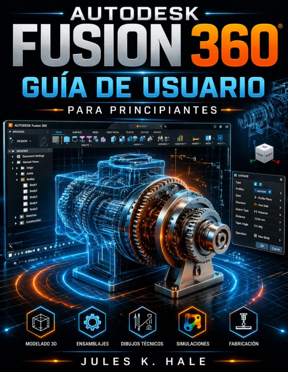 ler totalmente AUTODESK FUSION 360 GUÍA DE USUARIO PARA PRINCIPIANTES (Spanish Edition)