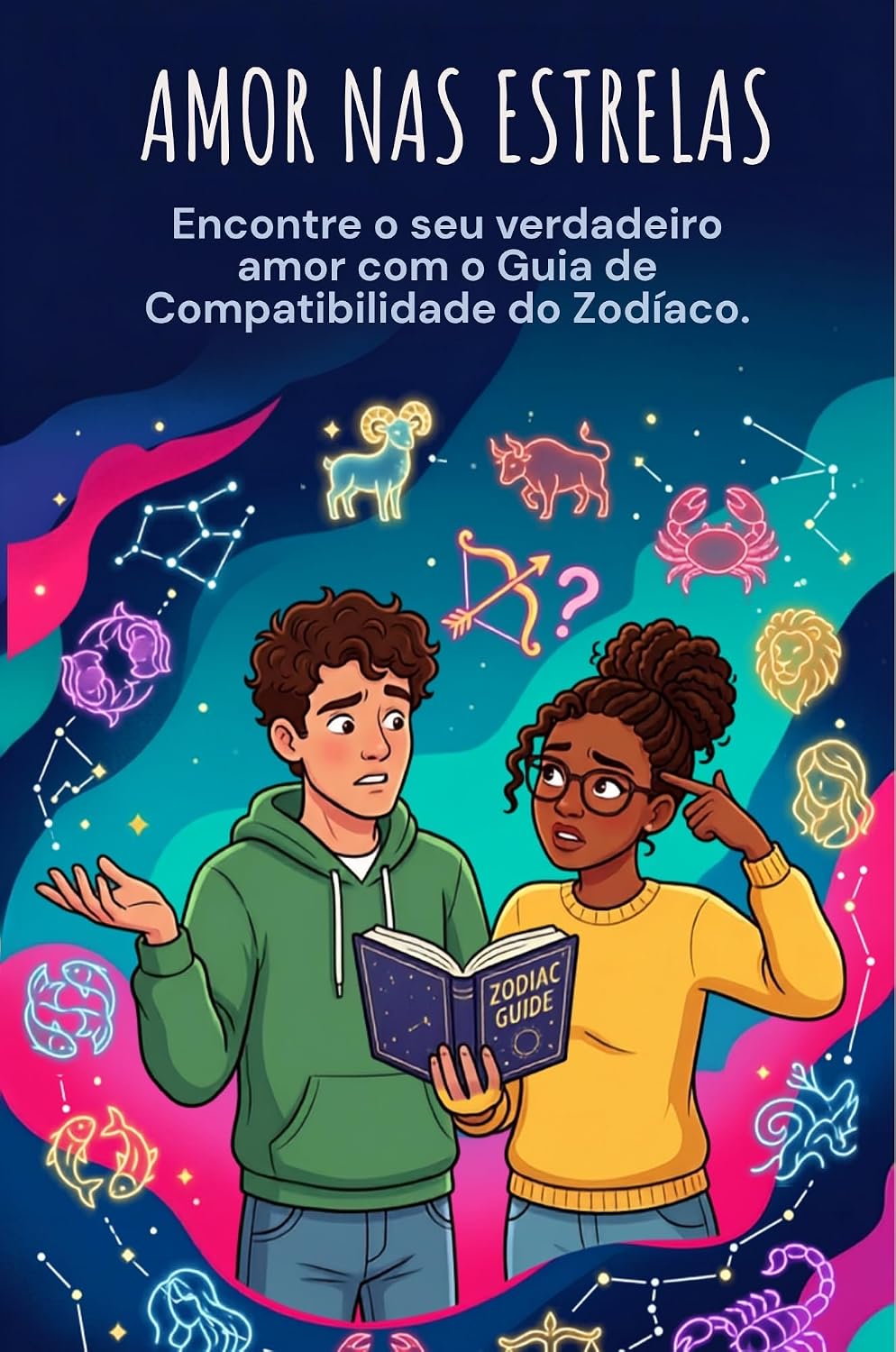 Amor nas Estrelas: Encontre o seu verdadeiro amor com o Guia de Compatibilidade do Zodíaco. baixar livro de graça