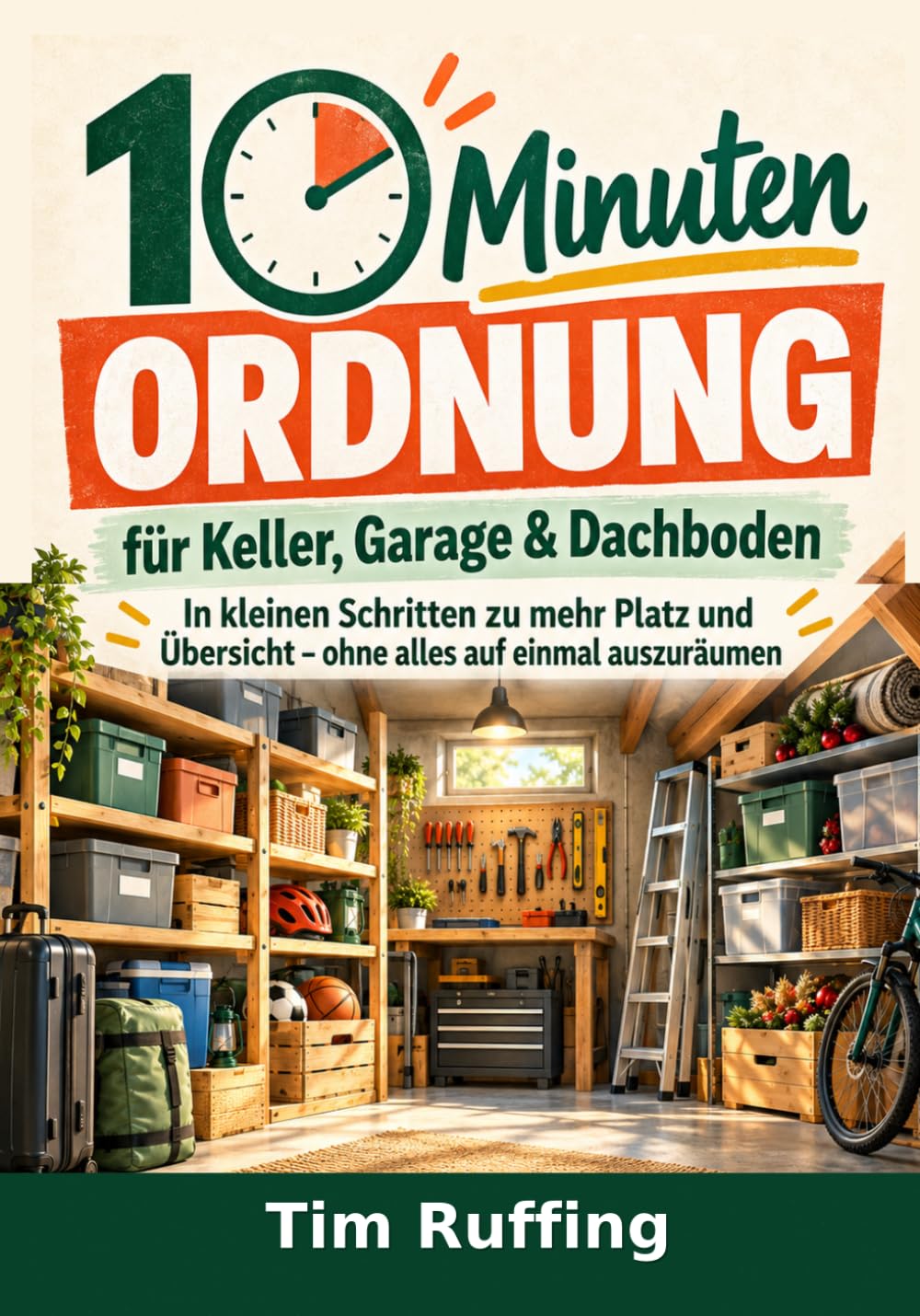 ler totalmente 10 Minuten Ordnung für Keller, Garage & Dachboden: In kleinen Schritten zu mehr Platz und Übersicht – ohne alles auf einmal auszuräumen (German Edition)