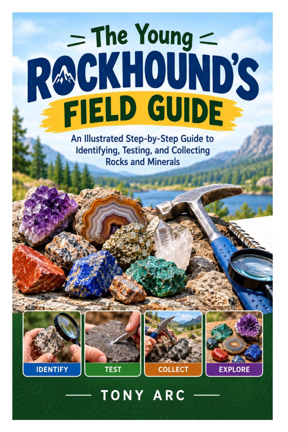The Young Rockhound’s Field Guide: An Illustrated Step-by-Step Guide to Identifying, Testing, and Collecting Rocks and Minerals