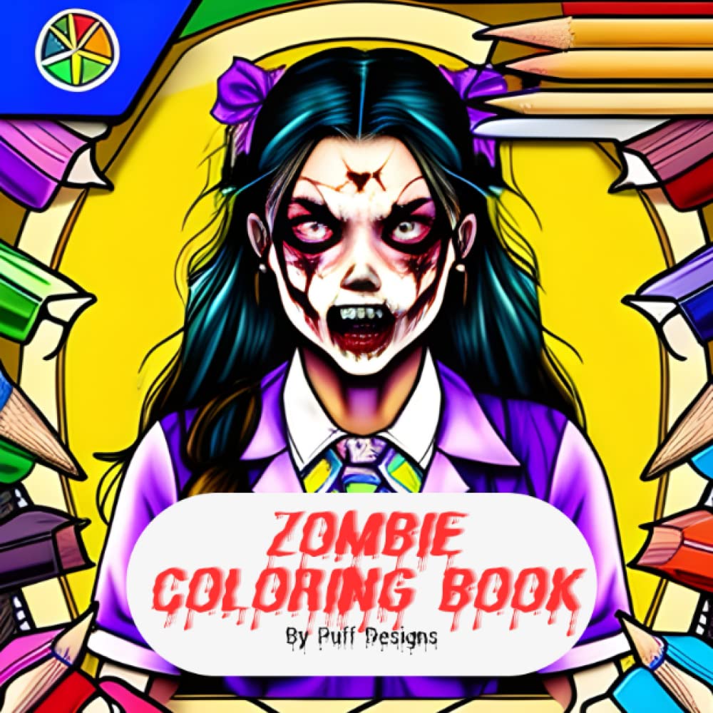 Zombie Coloring Book: Terrifyingly Detailed Horror Manga Style for Adult Colorists: Unleash Your Inner Fear with 50 Chillingly Scary Zombie Illustrations - Perfect for Relaxation and Stress Relief baixar o livro de graça