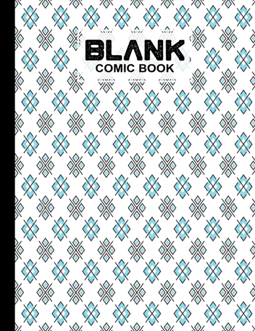 Blank Comic Book: Rectangles Cover Blank Comic Book, Create Your Own Story, Journal, Notebook, Sketchbook for Kids and Adults, 120 Pages - Size 8.5" x 11" Notebook by Heidrun Krebs baixar livro de graça