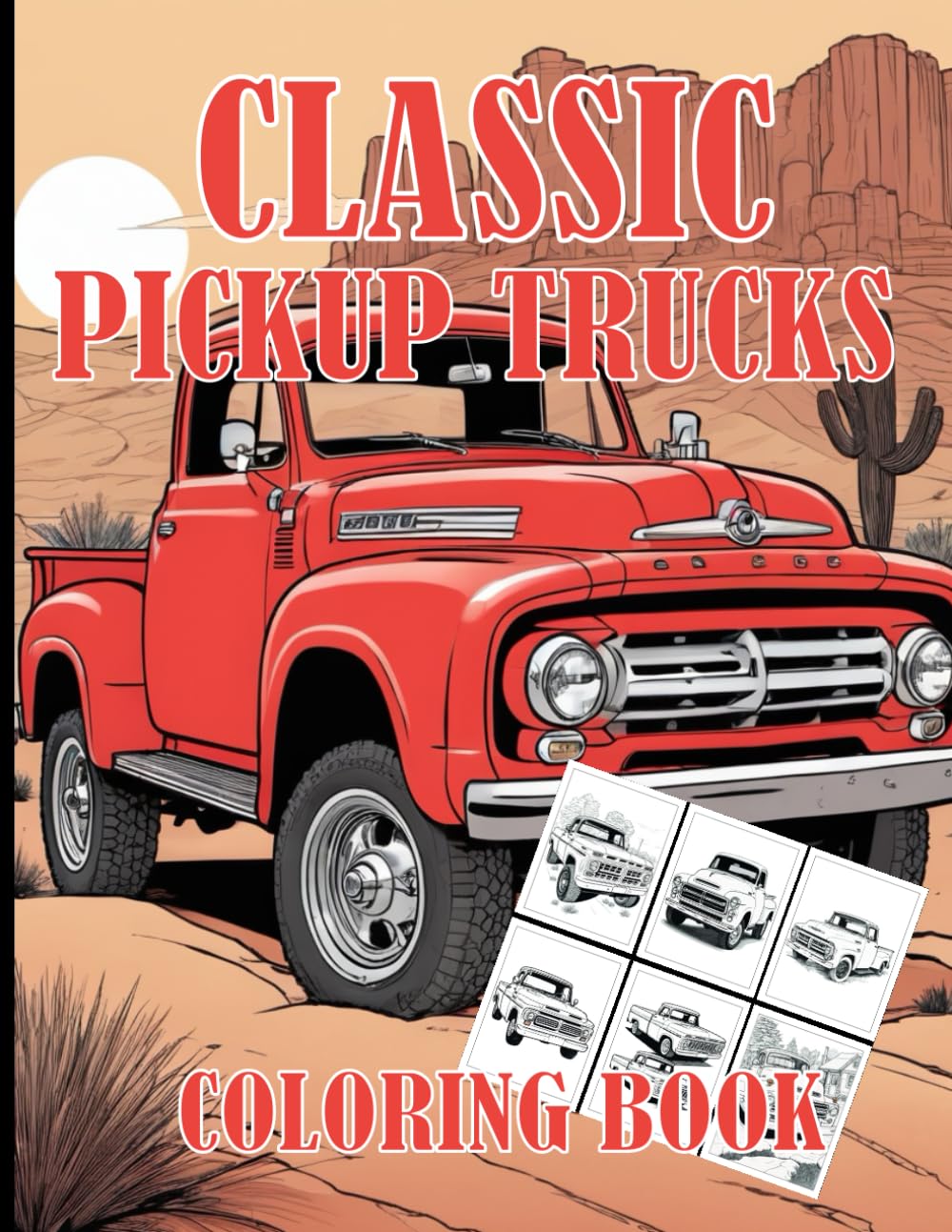 Classic Pickup Trucks Coloring Book: 50 different styles of classic pickups baixar livro de graça