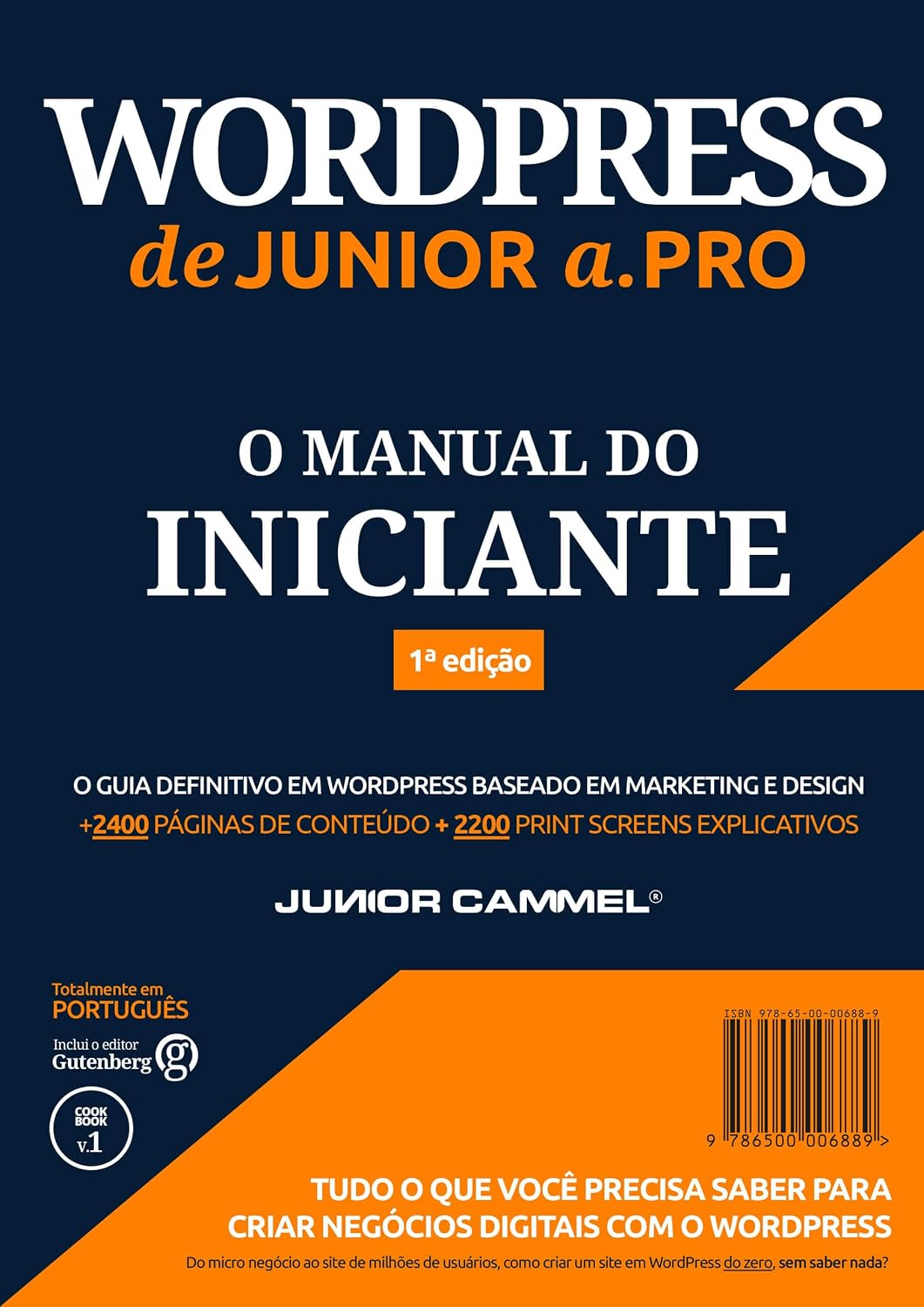 ler totalmente WordPress de Junior a.Pro: Guia Definitivo em WordPress baseado em Marketing e Design (Português - Brasil)