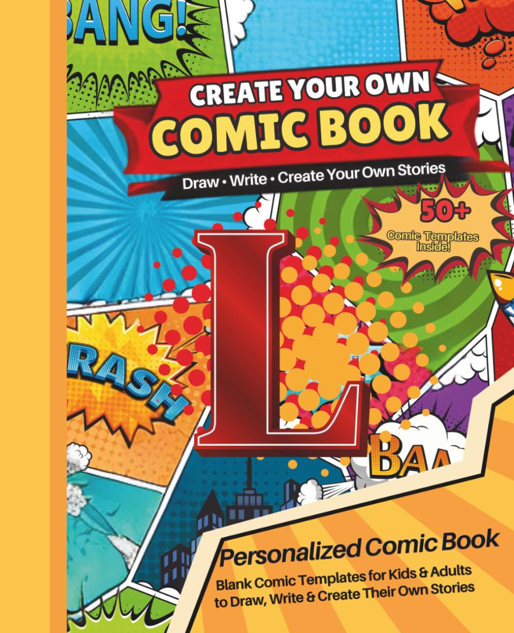 capítulo por capítulo baixar Blank Comic Book with the Letter L: Design Your Own Comics, Create Original Characters, and Write Amazing Stories