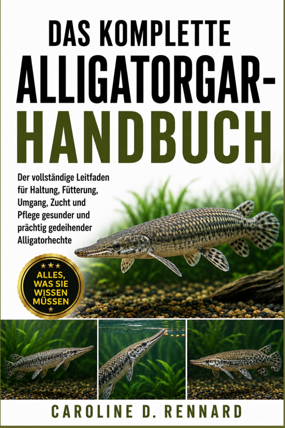 ler totalmente Das Komplette Alligatorgar-Handbuch: Der vollständige Leitfaden für Haltung, Fütterung, Umgang, Zucht und Pflege gesunder und prächtig gedeihender Alligatorhechte