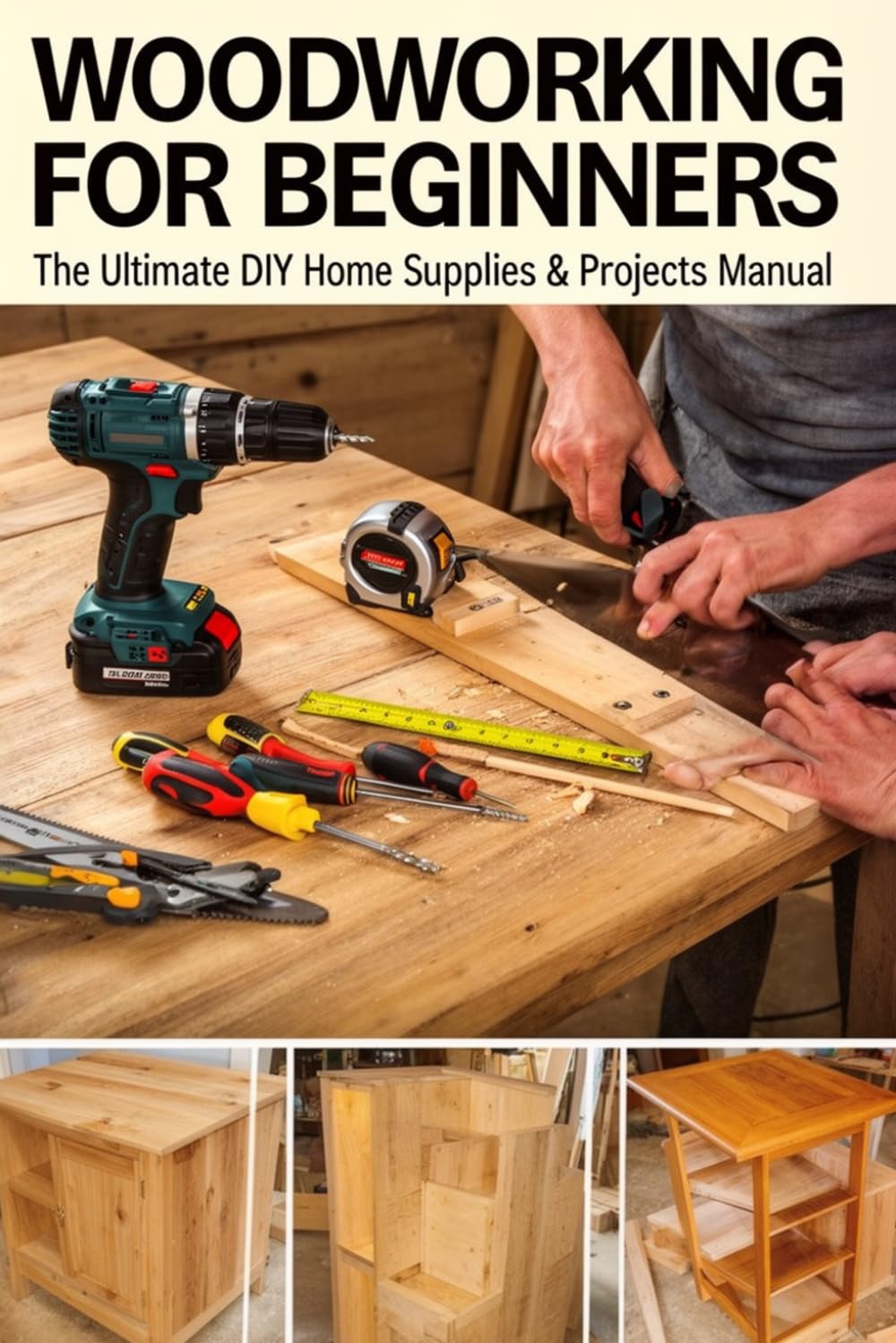 ler totalmente Woodworking for Beginners: The Ultimate DIY Home Furniture & Projects Manual: The All-in-One Guide to Learn the Craft from Scratch, Master the... Projects You’ll Be Proud to Use, Display, and