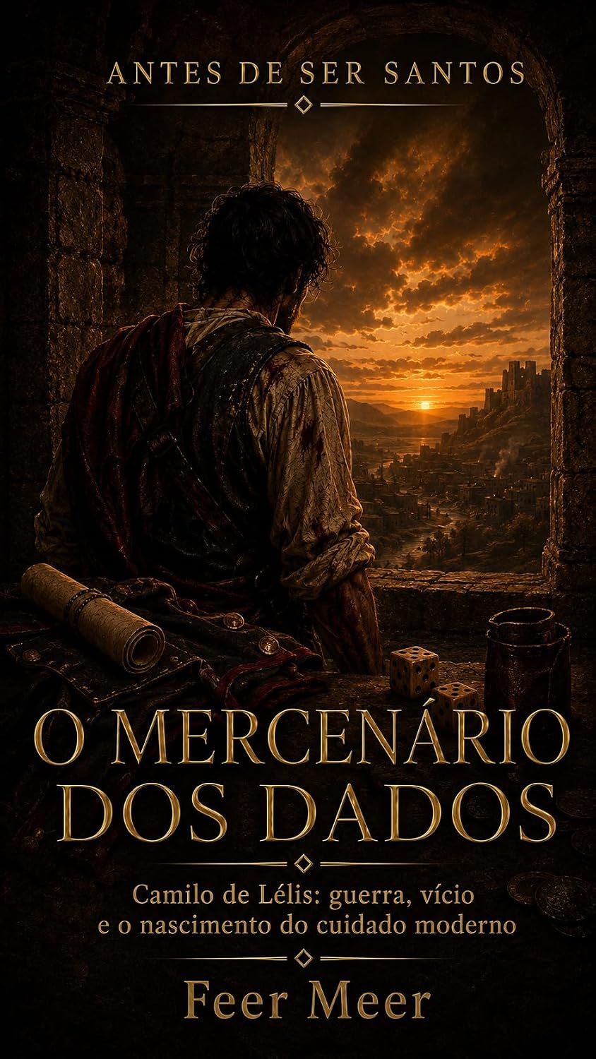 ler totalmente O mercenário dos dados: Camilo de Lelis: guerra, vício e o nascimento do cuidado moderno (Antes de Ser Santos)