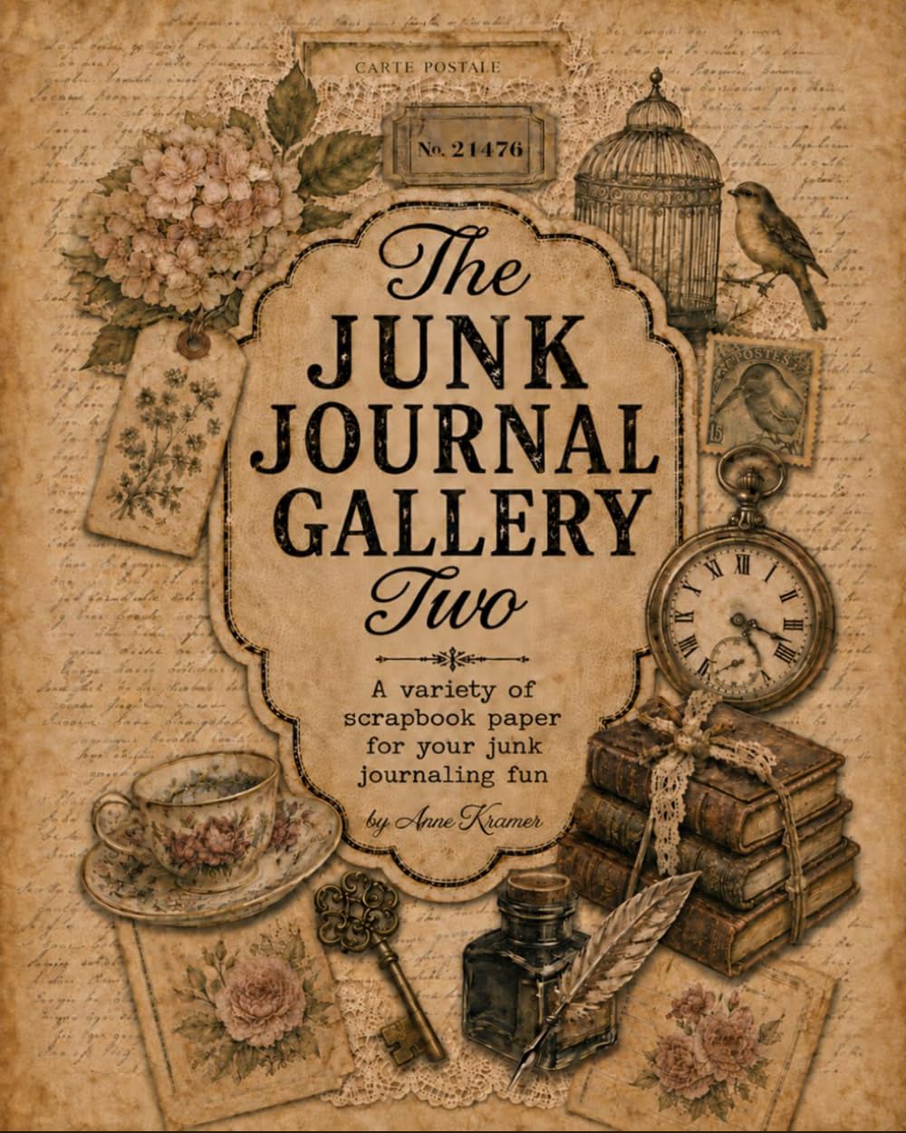 The Junk Journal Gallery Two: A Variety of Scrapbook Paper for Your Junk Journaling Fun baixar livro de graça