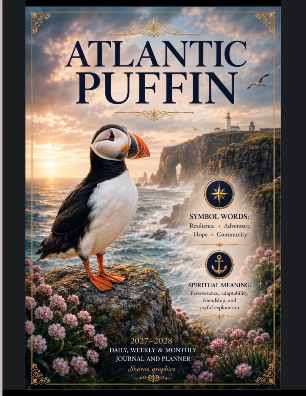 capítulo por capítulo baixar Atlantic Puffin: 2027-2028 Daily, Weekly & Monthly Journal and Planner