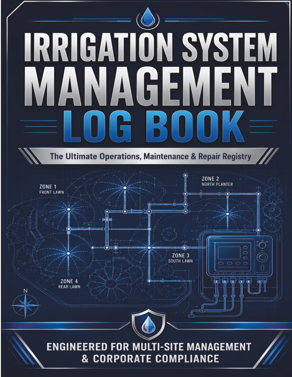 Irrigation System Log Book: Inspection, Maintenance & Repair Record for Irrigation Technicians & Landscapers baixar livro de graça