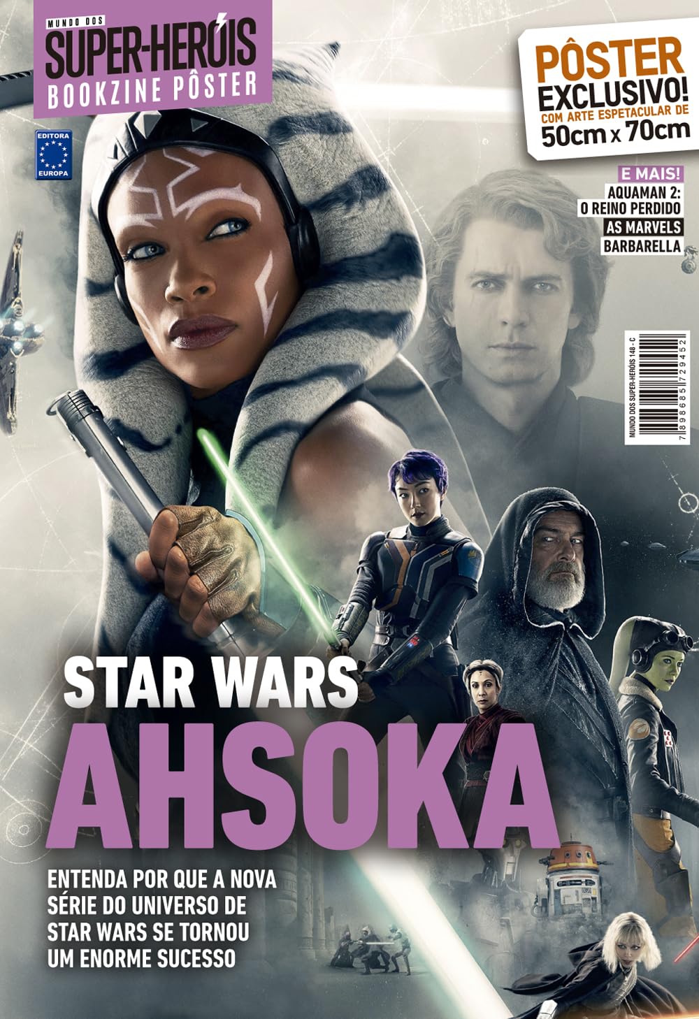 ler totalmente Ahsoka - Superpôster Mundo dos Super-Heróis