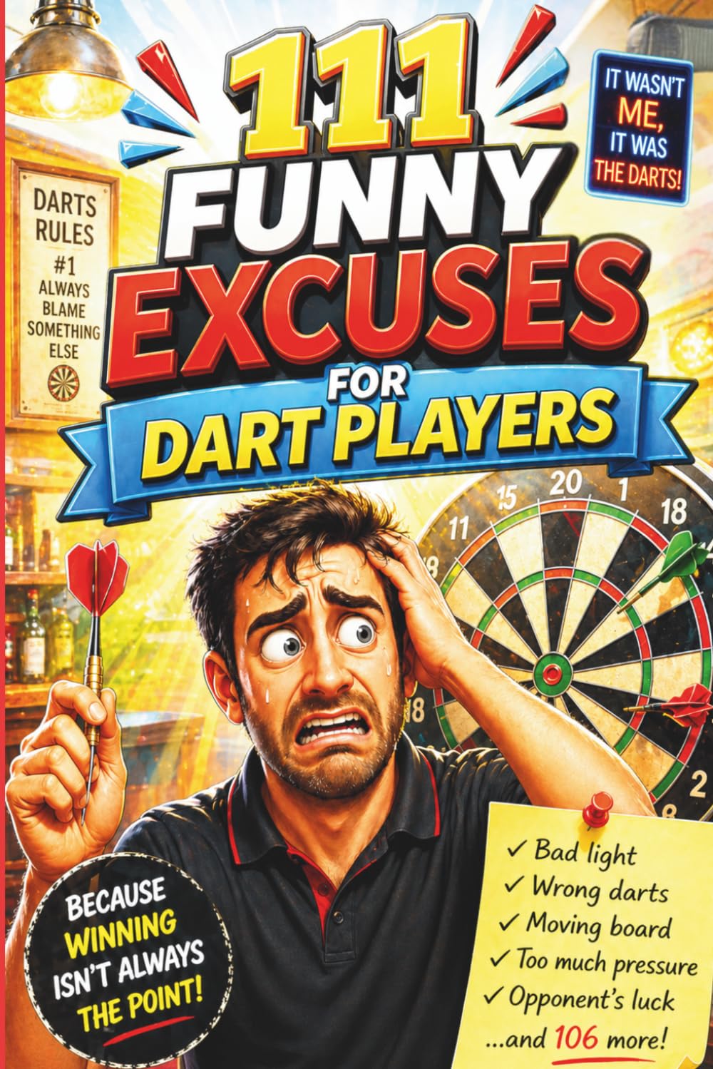 111 Funny Excuses for Dart Players: A Hilarious Dart Gift Book Packed with Misses, Laughs, and Real Game Moments baixar o livro de graça