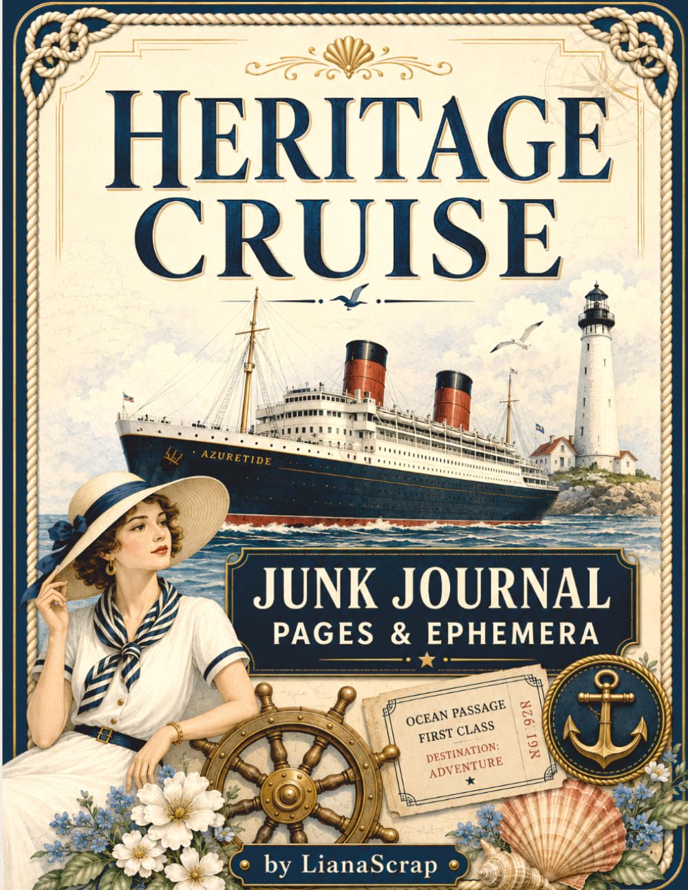 Heritage Cruise: Junk Journal Pages & Ephemera baixar livro de graça