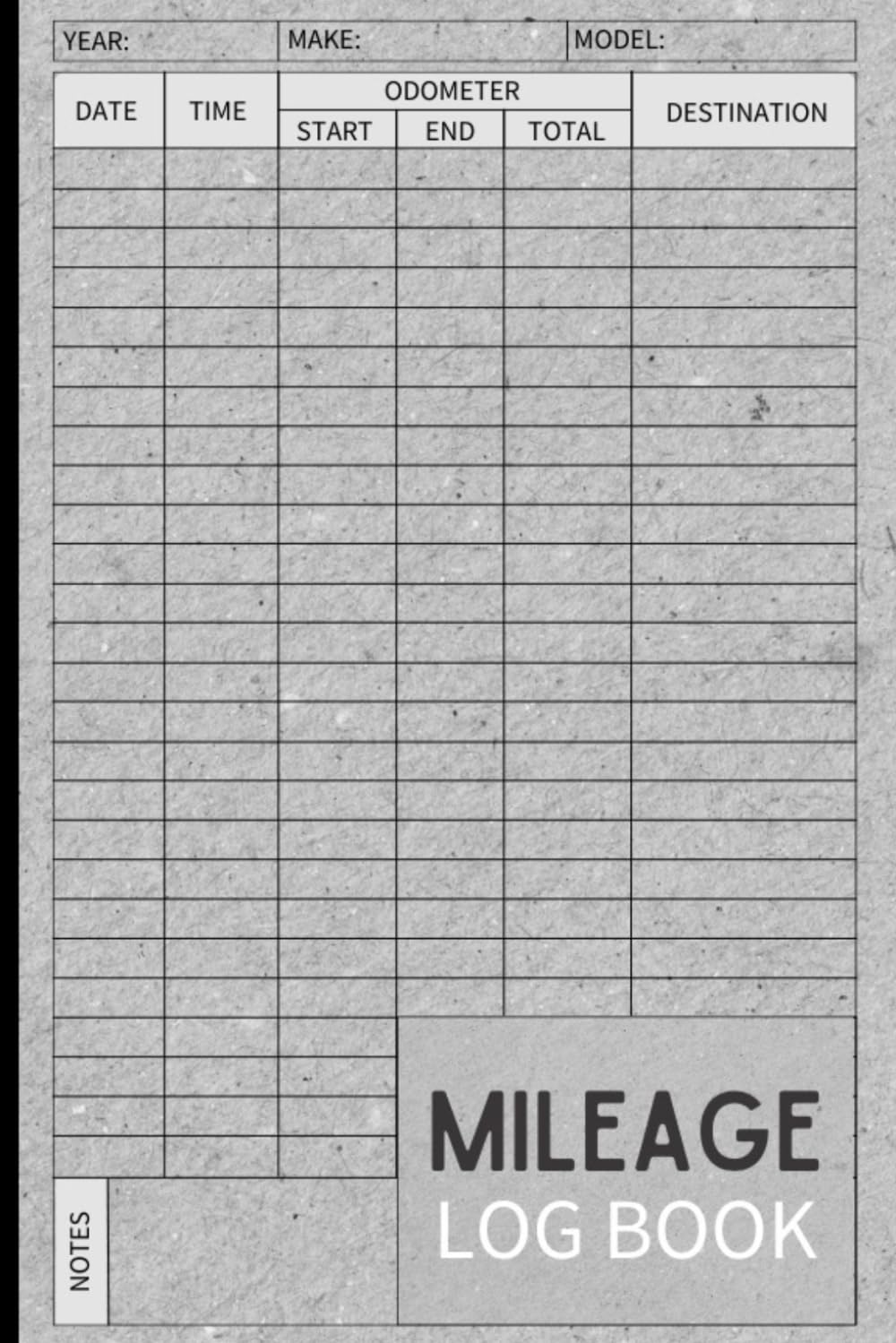 ler totalmente Mileage Log Book: Simple Automobile Planner to Track Distance and Miles for Taxes Vehicle Expenses