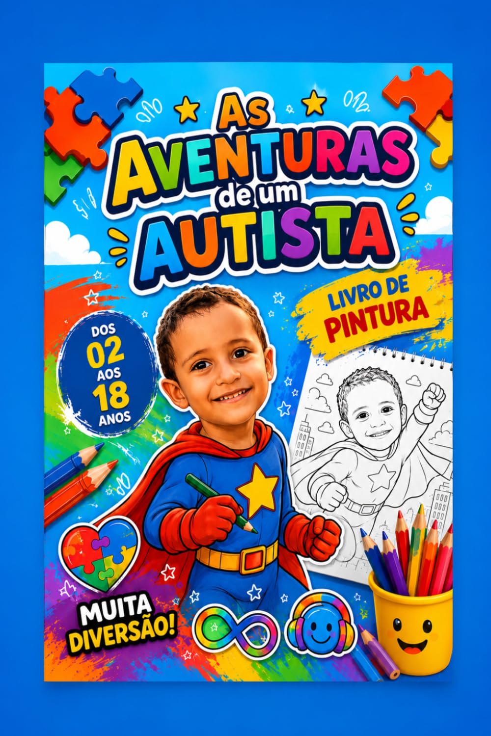 As Aventuras de um Autista: Livro para Colorir (Portuguese Edition) baixar o livro de graça
