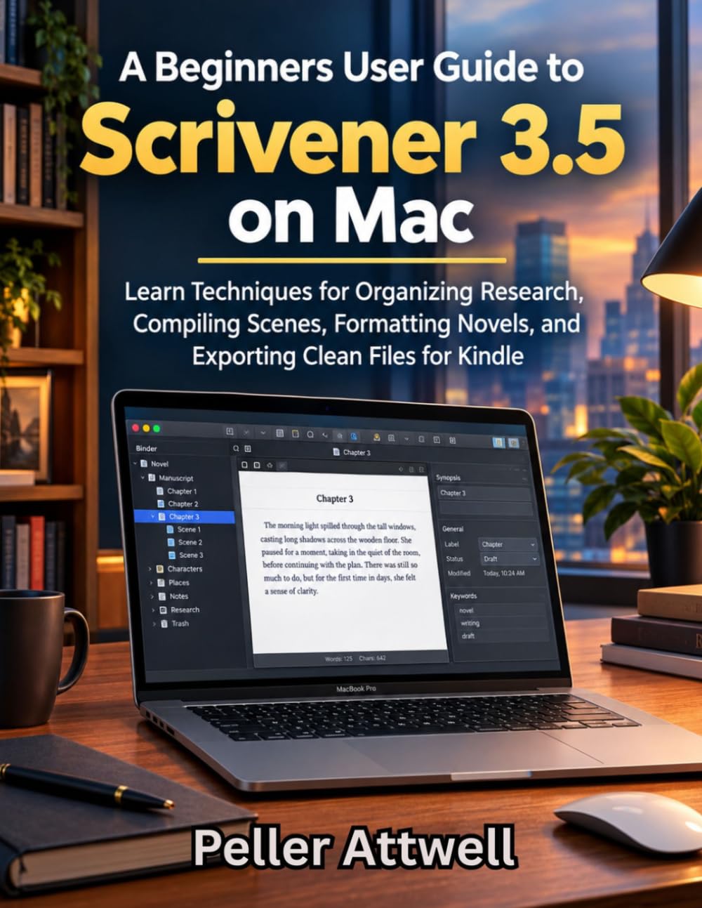 A Beginners User Guide to Scrivener 3.5 on Mac: Learn Techniques for Organizing Research, Compiling Scenes, Formatting Novels and Exporting Clean Files for Kindle baixar livro de graça