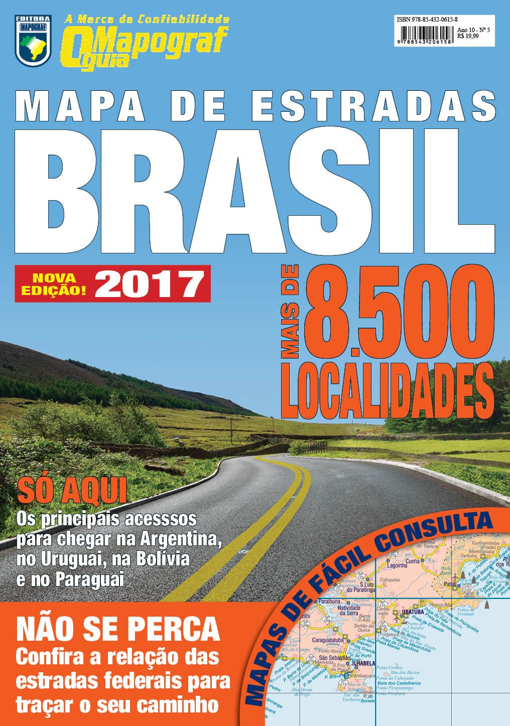 O Mapograf Guia - Mapa de estradas Brasil 2017: Guia Mapograf baixar livro de graça