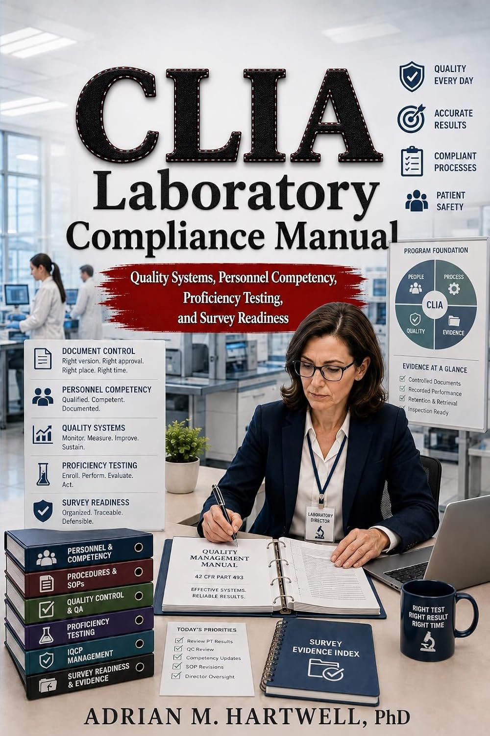 capítulo por capítulo baixar CLIA Laboratory Compliance manual: Quality-System Frameworks, Proficiency-Testing Documentation,Personnel-Competency, Procedure-Manual Architecture, and... for Clinical Laboratory (English Edition)