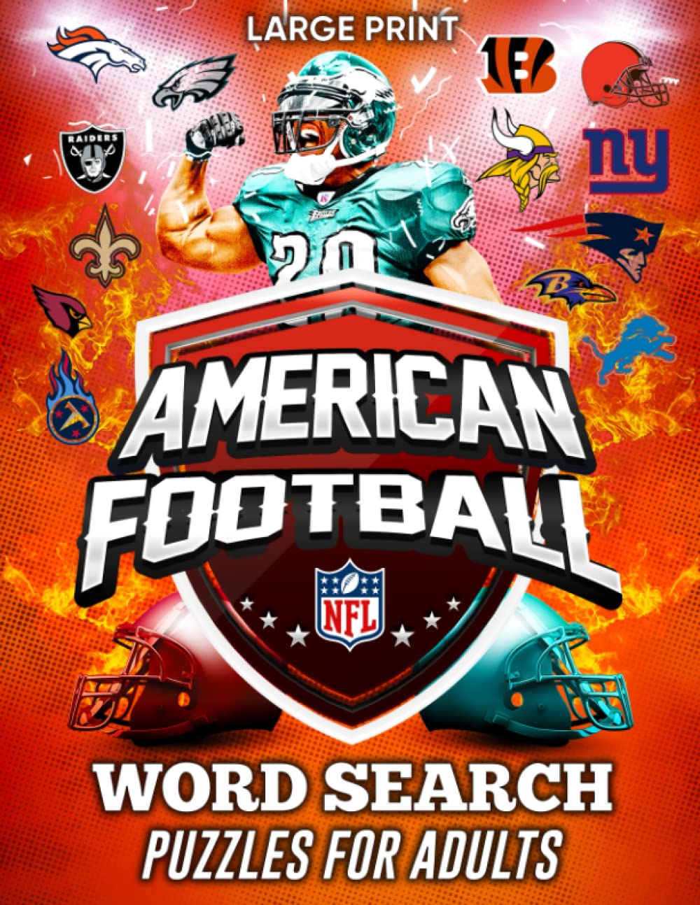 ler totalmente Football Word Search Puzzles Large Print: The Big Book Of Wordsearch For American Football Fans Around The World, 85 Incredible Puzzles To Enjoy,... Something Interesting, Gift For Football Fans