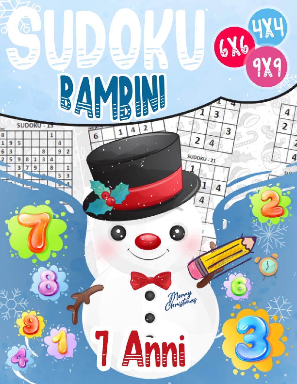 Sudoku Bambini 7 Anni: 270 Sudoku per bambini 5 Anni- con istruzioni, consigli e soluzioni 4x4-6x6-9x9 (Italian Edition) baixar livro de graça