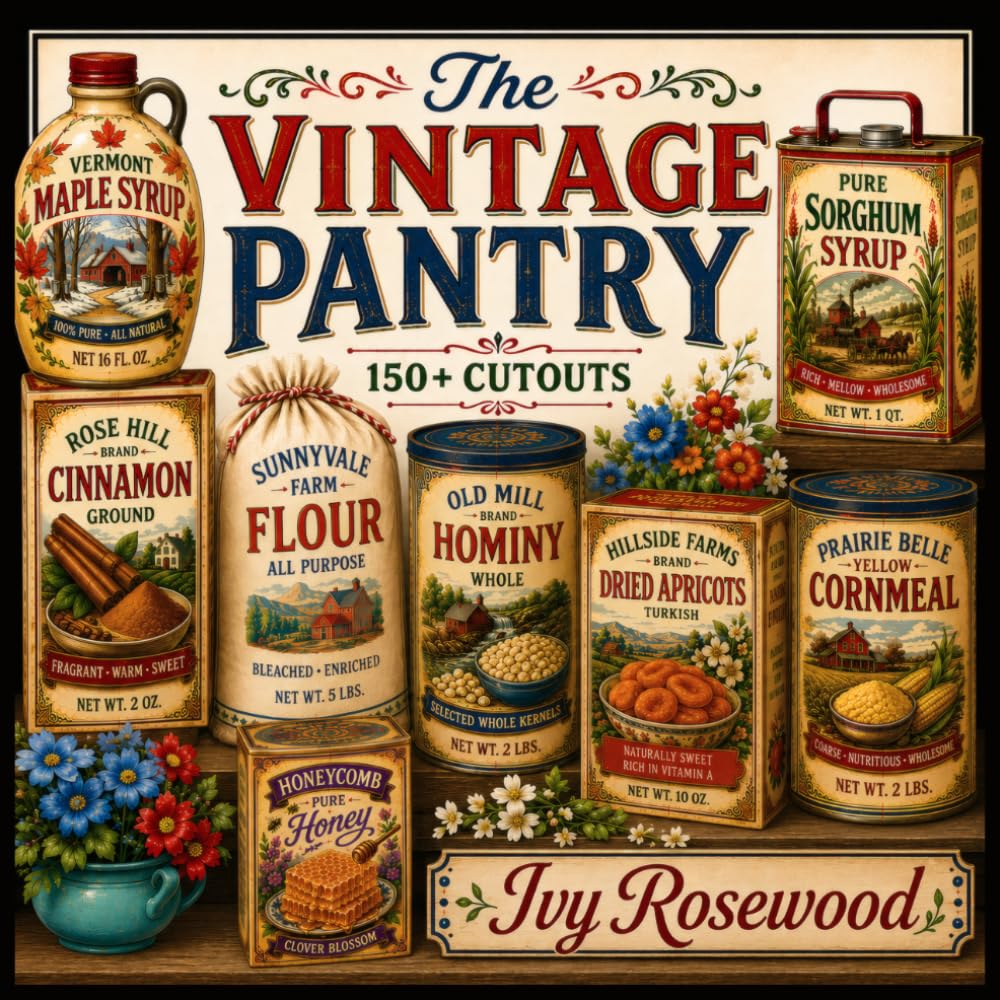 The VIntage Pantry: 150+ Cutouts baixar livro de graça