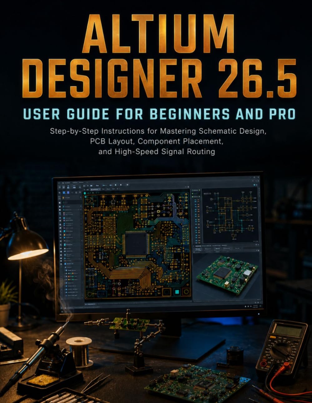ler totalmente Altium Designer 26.5 User Guide for Beginners and Pro: Step-by-Step Instructions for Mastering Schematic Design, PCB Layout, Component Placement, and High-Speed Signal Routing