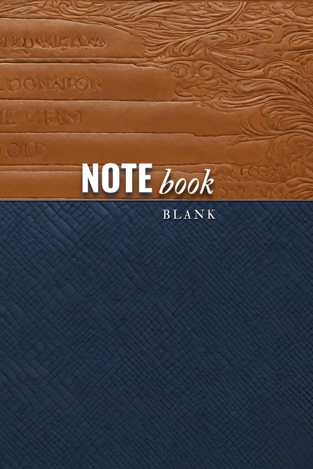 Blank notebook for office: Perfect for personal use, For School, For Work (Blank, 100 pages, 6in x 9in with Blue & Brown Cover Design) baixar livro de graça