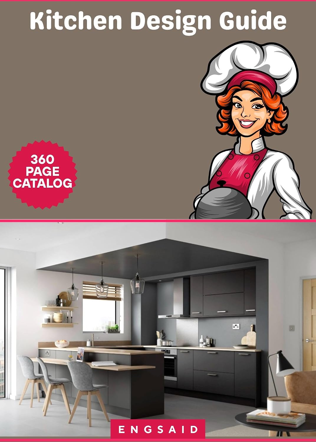 Kitchen Design Guide, 360-page catalog (English Edition)