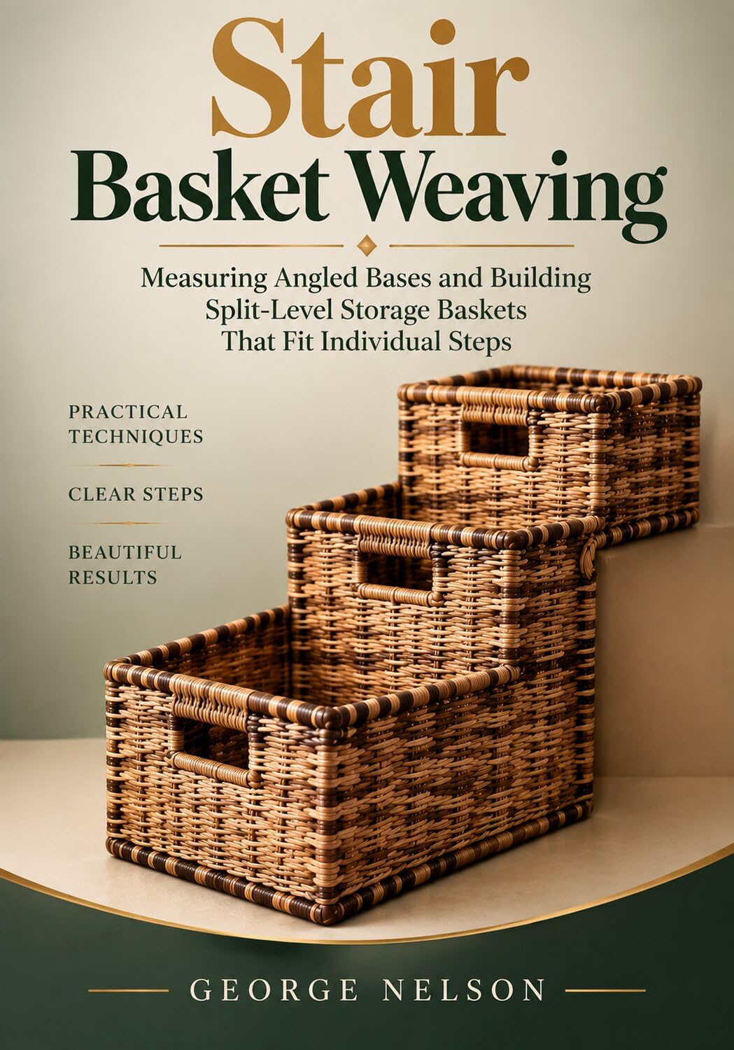 Stair Basket Weaving: Measuring Angled Bases and Building Split-Level Storage Baskets That Fit Individual Steps (English Edition) baixar livro de graça