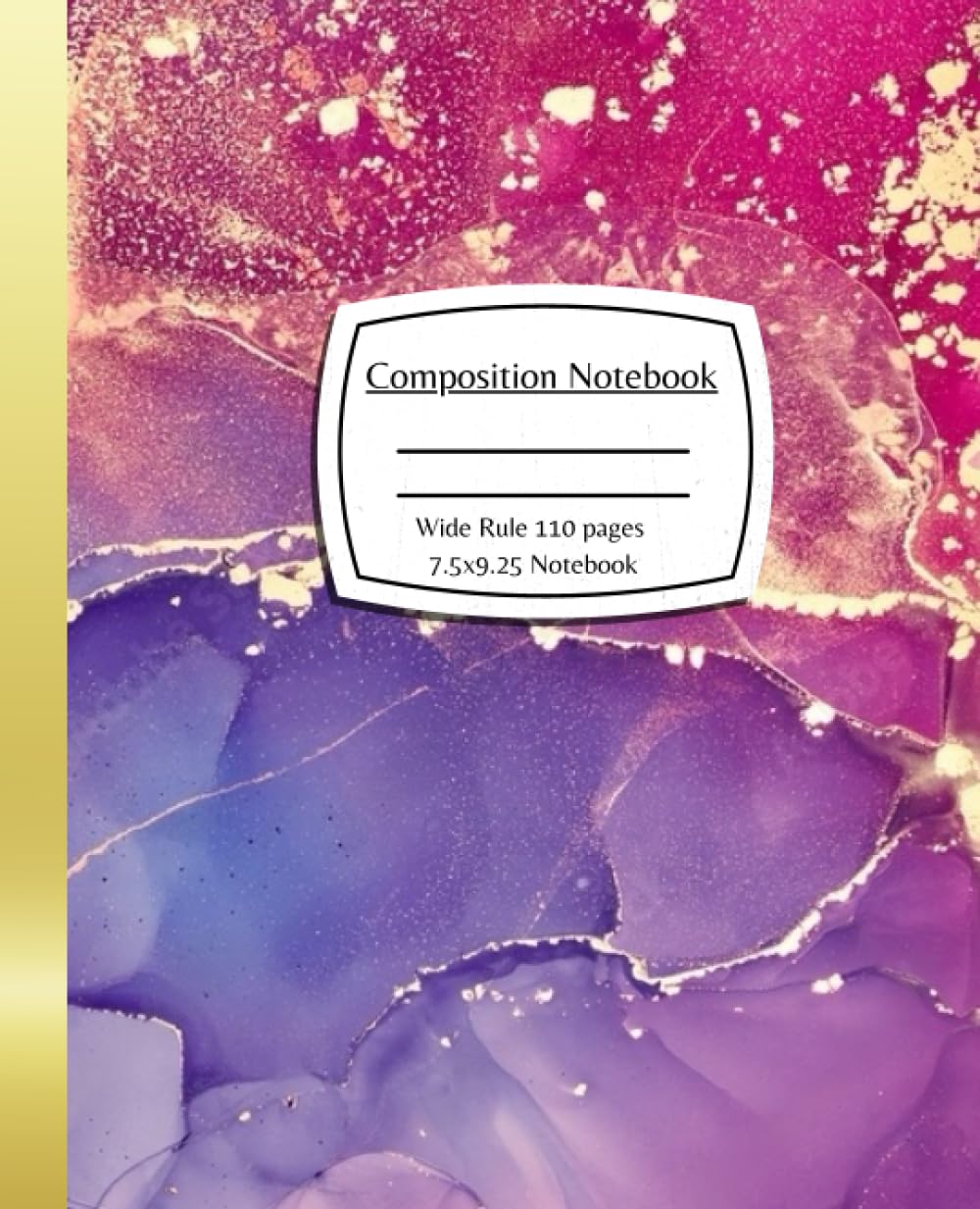 Marble Composition Notebook: College Ruled Paper Abstract Watercolor Journal Aesthetic Back to School Homeschool Supplies for Student Teens and adults baixar o livro de graça